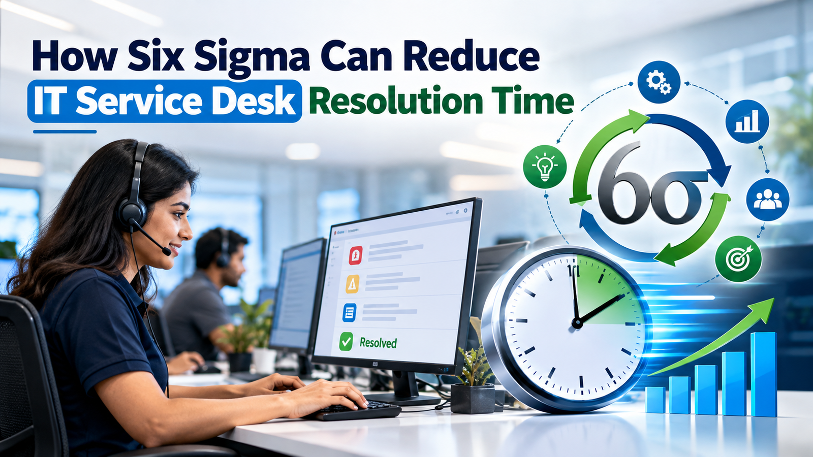 How Six Sigma Can Reduce IT Service Desk Resolution Time